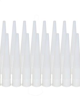 25pcs Spare Glue Nozzle Glass Glue Tip Mouth Sealant Kit For