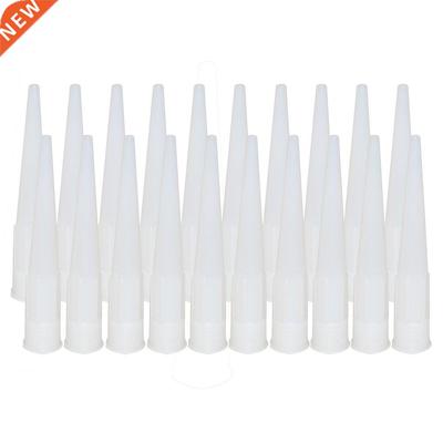 25pcs Spare Glue Nozzle Glass Glue Tip Mouth Sealant Kit For