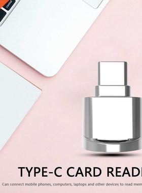 Portable?USB Type C Card Reader TF Memory Card Reader for Ph