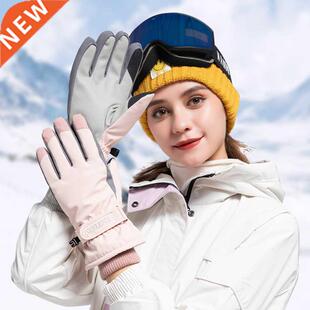 Winter Gloves Women Ski Gloves with Touchscreen Function The