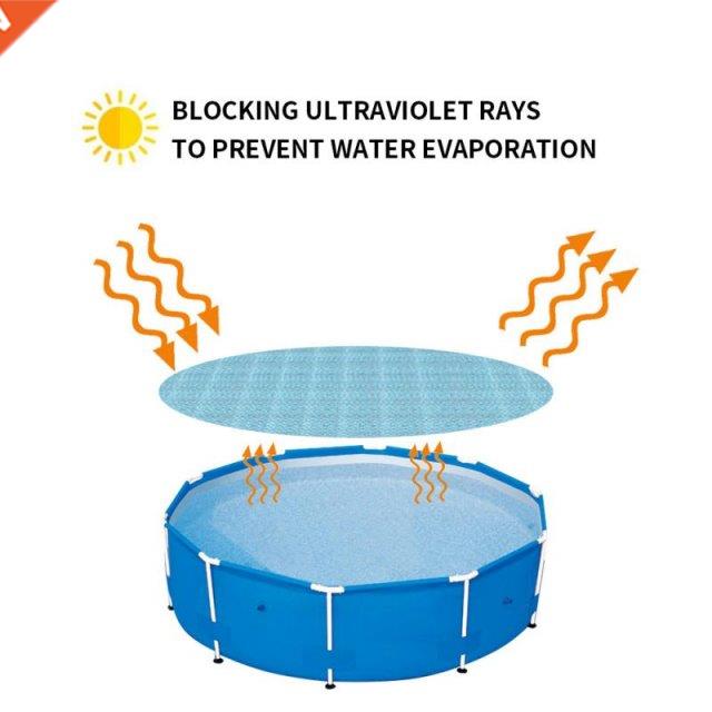 Solar Tarpaulin Rectangular/Round Swimming Pool Protection C