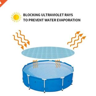 Round Rectangular Swimming Pool Solar Protection Tarpaulin