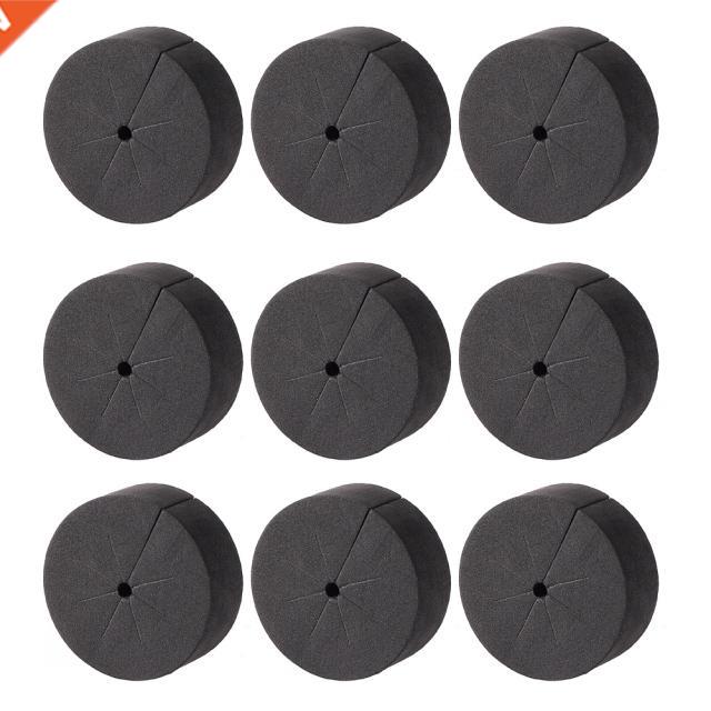 4.8cm black hydroponic planting cotton Neoprene Collars for