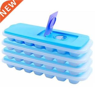 Cube Tray Plastic Ice Mould Stackable Drinks Mold