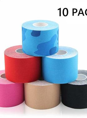 10 PACK Kinesiology Tape 5M Athletic Sports Tapes Rolls Knee