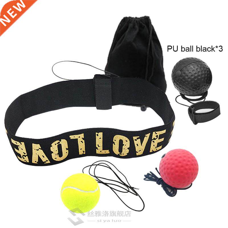 Boxing Reflex ball speed with Adjustable Headband head-moun