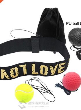 Boxing Reflex ball speed with Adjustable Headband head-moun