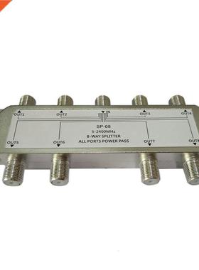 High Quality GSP-08A 8-Way Signal Satellite Splitter TV Ante