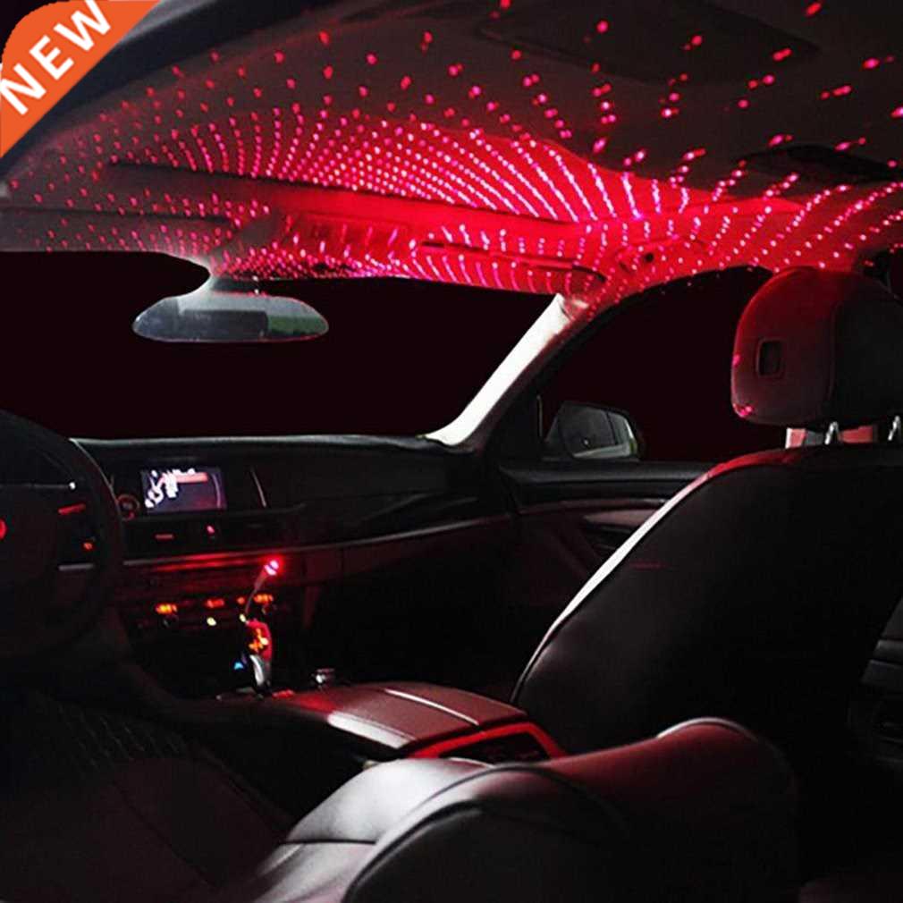 Mini LED Car Roof Star Night Light USB Decorative Lamp Proje