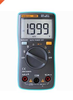 RM098 LCD Digital Multimeter DMM DC AC Voltage Current Resi