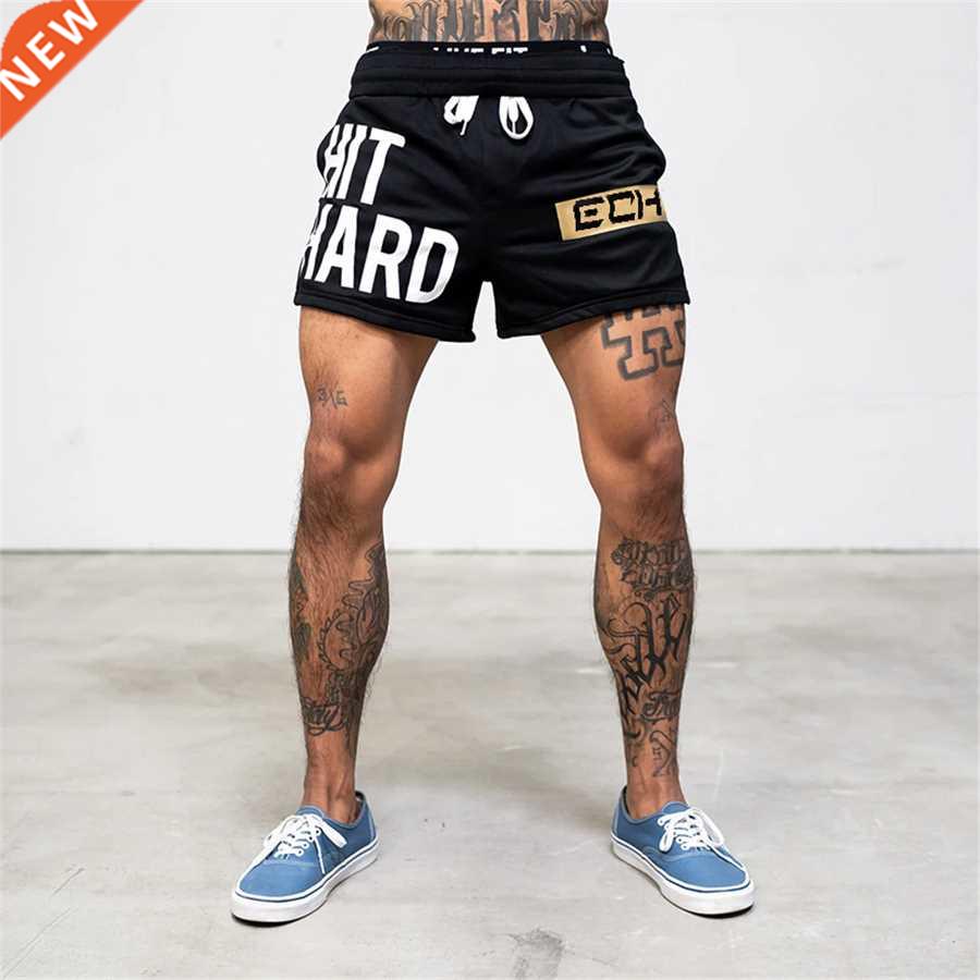 Summer men shorts men's casual shorts fitness exercise beach