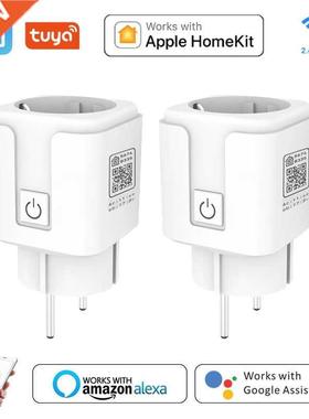 Aubess Smart Home Plug Wifi Connected Socket With Timer EU U