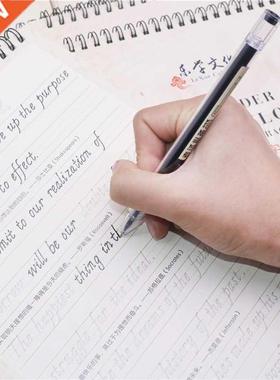 1 pcs English Version Of the Copybook Italian Italic Englis