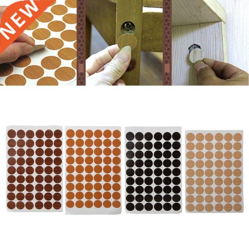 60Pcs 20mm Wooden Furniture Self Adhesive Cabinet Screw Cap