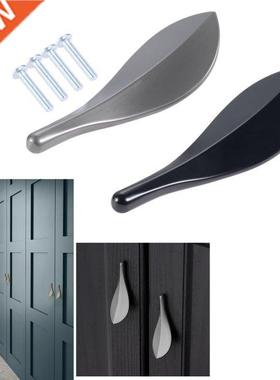 29mm Leaf Shaped Furniture Handles Drawer Cupboard Pull Kitc