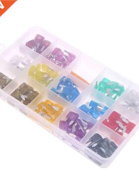 140pcs Car Fuse Set Assorted Standard Blade 2A to 40A 适用于