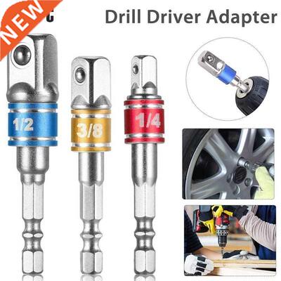 Wrench Socket Adapter Drill Blts Set Hex Shank Square Nuts D