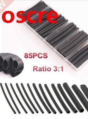 85PCS Polyolefin Ratio 3:1 Cable Assortment Wrap Wire Heat S