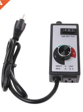 AC 120V 15A Fan Voltage Speed Controller Electric Motor Rheo