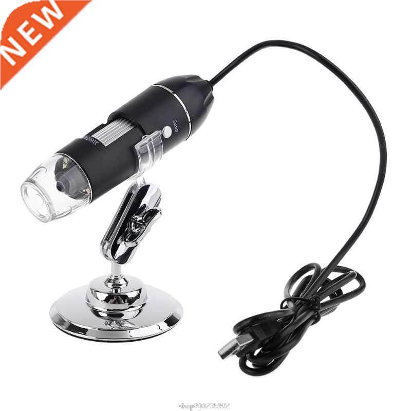 3-in-1 1600X USB Microscope OSX Windows PC Type-C Micro-USB