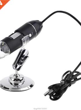 3-in-1 1600X USB Microscope OSX Windows PC Type-C Micro-USB
