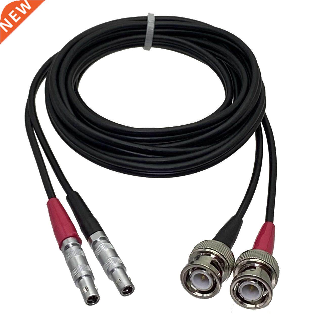 Dual FFA 00S 00 C5 to BNC Q9 Male Plug Connection Twin Cryst