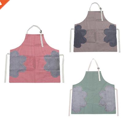 Hand Wipe Apron Waterproof And Oil-Proof Cooking Overalls Ki