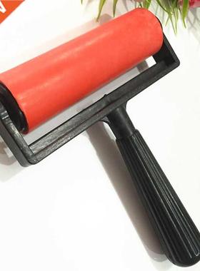 10cm Printmaking Rubber Roller Soft Brayer Craft Projects In