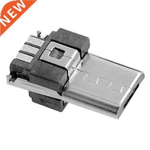 Male Plug Micro Connectors Pin Type USB Pcs