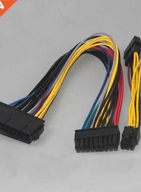 ATX 24Pin Female to 18Pin Male + Dual Molex to 6Pin Adapter