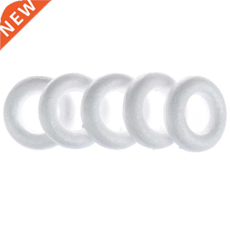 5pcs Round  Styrofoam Balls Christmas Ball White Modellin
