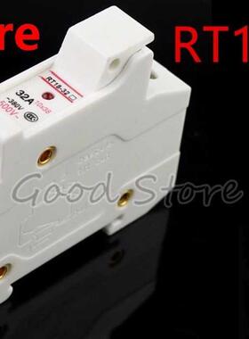 1PCS RT18-32 AC 380V 32A 1 Poles 1P 10x38mm DIN Rail Mount F