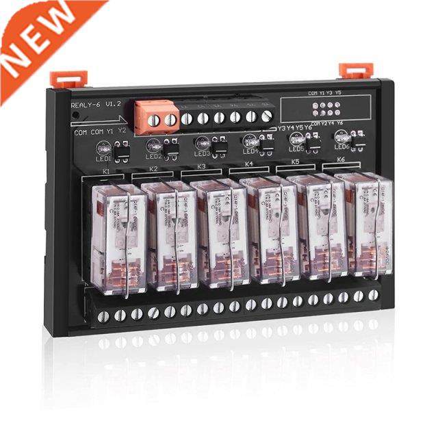 DC 24V Relay Module, 6 Channel SPDT Switch Module With Isola
