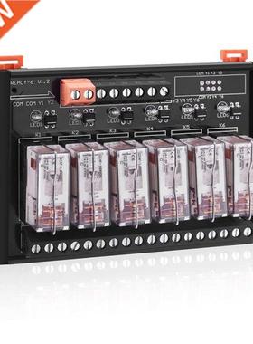 DC 24V Relay Module, 6 Channel SPDT Switch Module With Isola