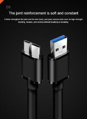 USB 3.0 Type A to Micro B Cable For Samsung S5 Note3 Micro