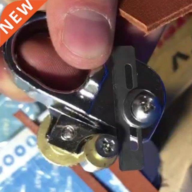 Leather Strap String Belt Cutter Ring Shape Hand Cutting Lea