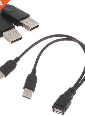 USB 2.0 female to usb 2 male cable usb double splitter cable