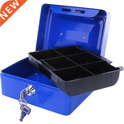 Protable Key Locker Safe Home Shop Steel Mini Money Box Secu