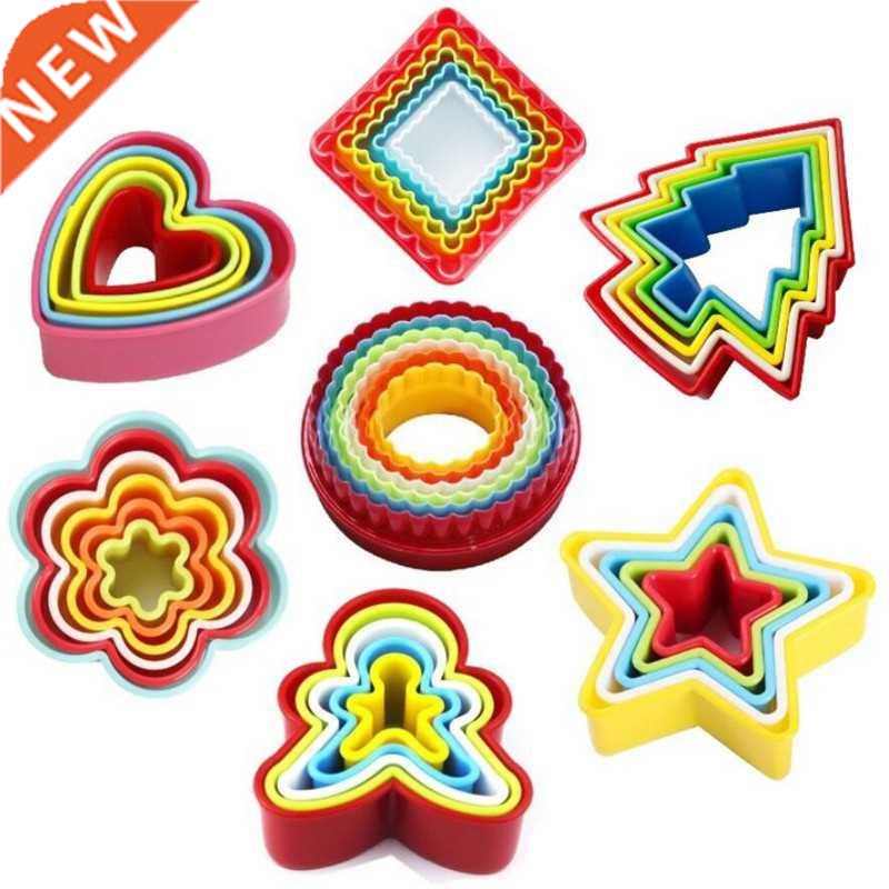 5pcs/6pcs/Set Cookie Cutter Cake Mold Biscuit Fondant DIY Ca