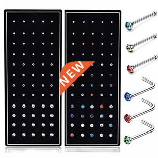 Shape Steel Nose 20G Set Pack Piece Stainless Stud