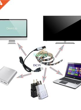 SMD 5050 RGB LED Strip DC 5V USB LED Light Strip Flexible IP