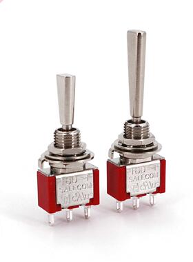 SH T80-T Series Flat Handle 6.5mm Panel Mount Mini Toggle S