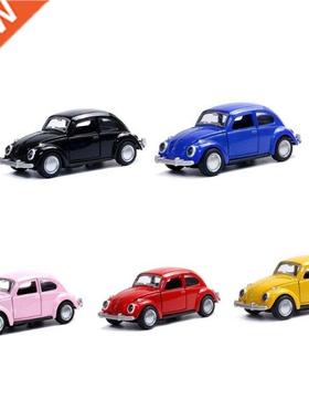 Pull Back Car Toy Beetle Shape Companion Gift for Boys Girls
