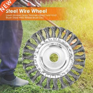 Head Lawn Mower Twist Wire Trimmer Steel Garden Grass