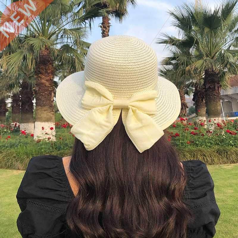 Straw Hat Female Spring And Summer Korean Hat Versatile Sun