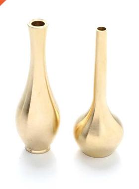 1PCS Unque Flower Vase Nordc Vase Mn Pure Copper Vase Go