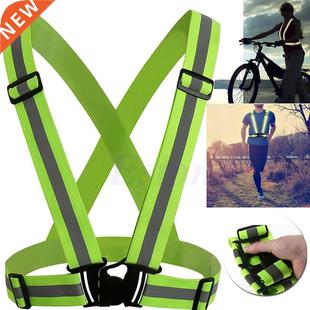 High Security Visibility Reflective Adjustable Vest Safety