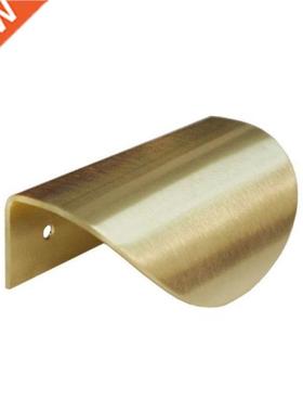 Gold Leaf Shape Cabinet Pulls Kitchen Door Furniture Handle