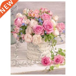 Painting Round Embroidery Full Diy Diamond