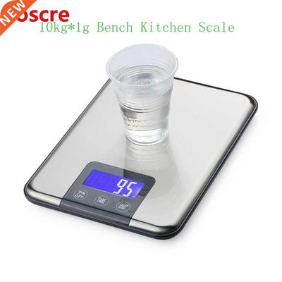 10kg 1g Slim Stainless Steel Digital Scale 10KG Electronic D